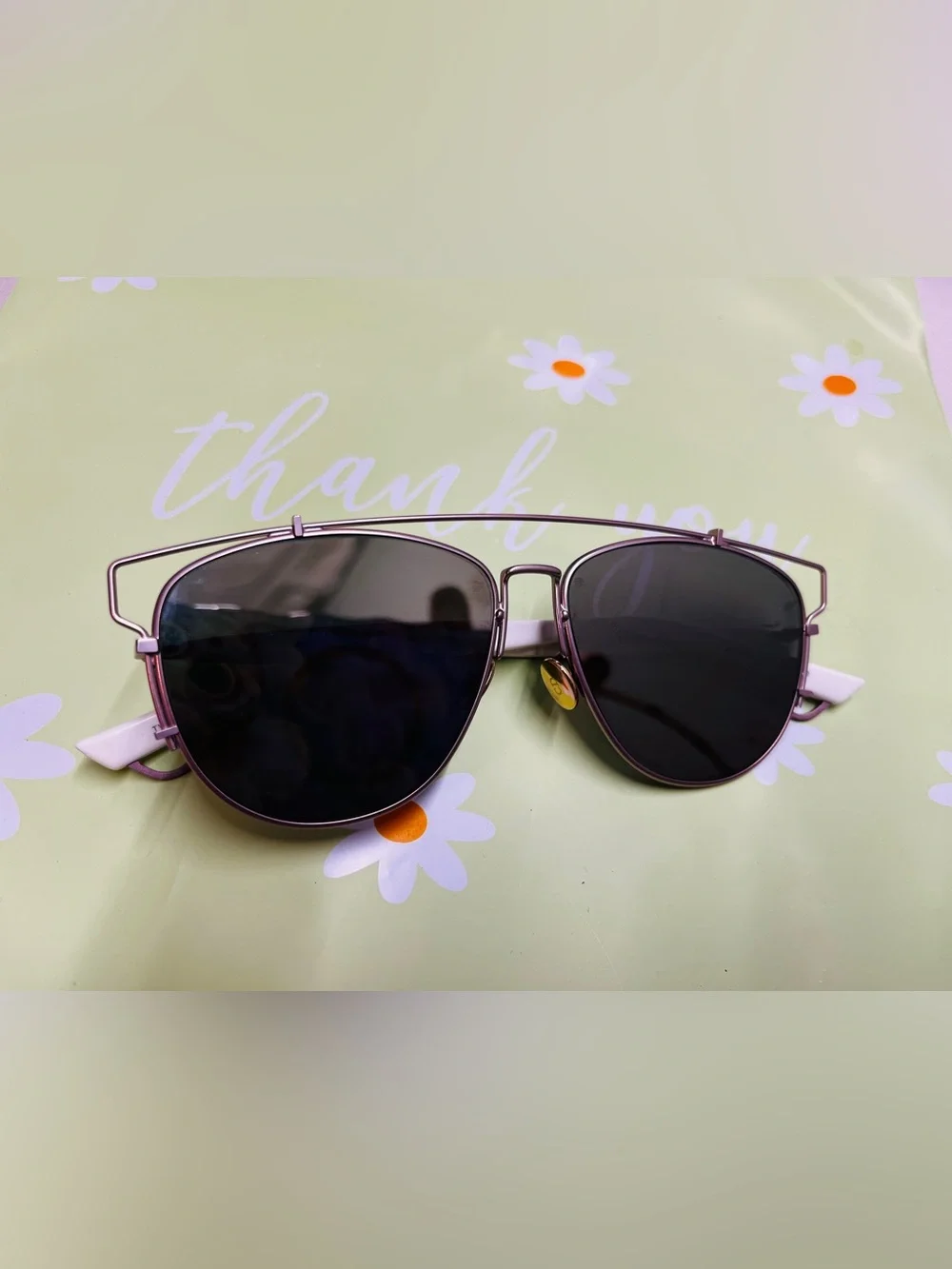 Christian Dior DiorSociety3 Women’s Pilot Sunglasses Rose Gold 57-14-145 Italy